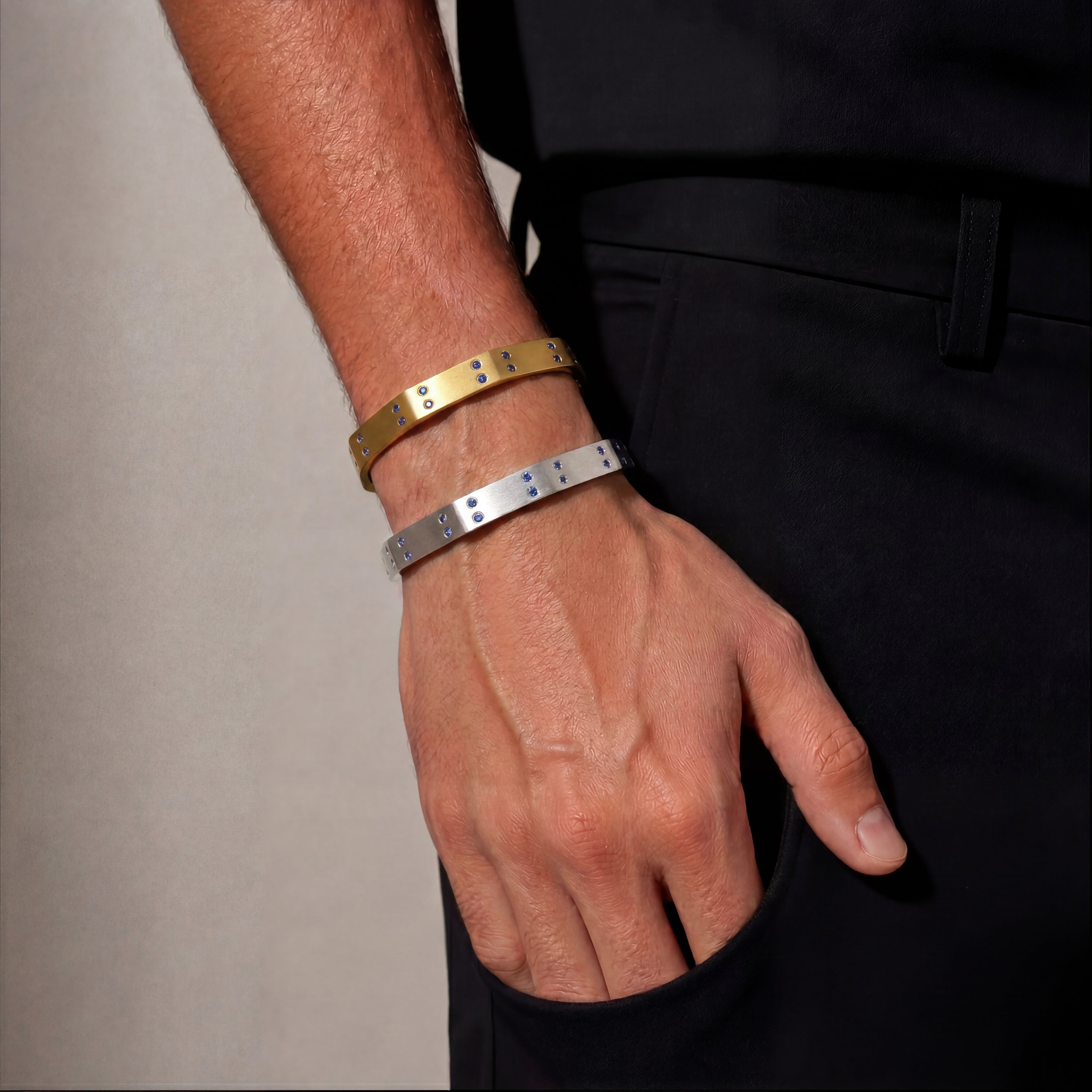 Axion Cuff Silver