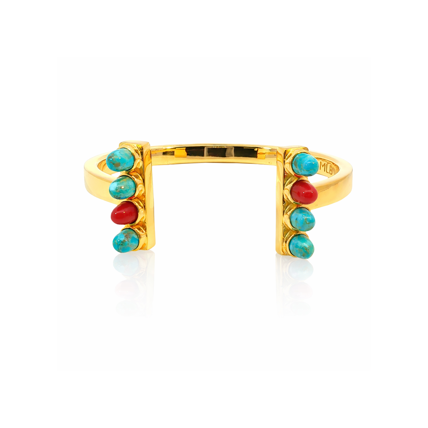 Double T Cuff Gold