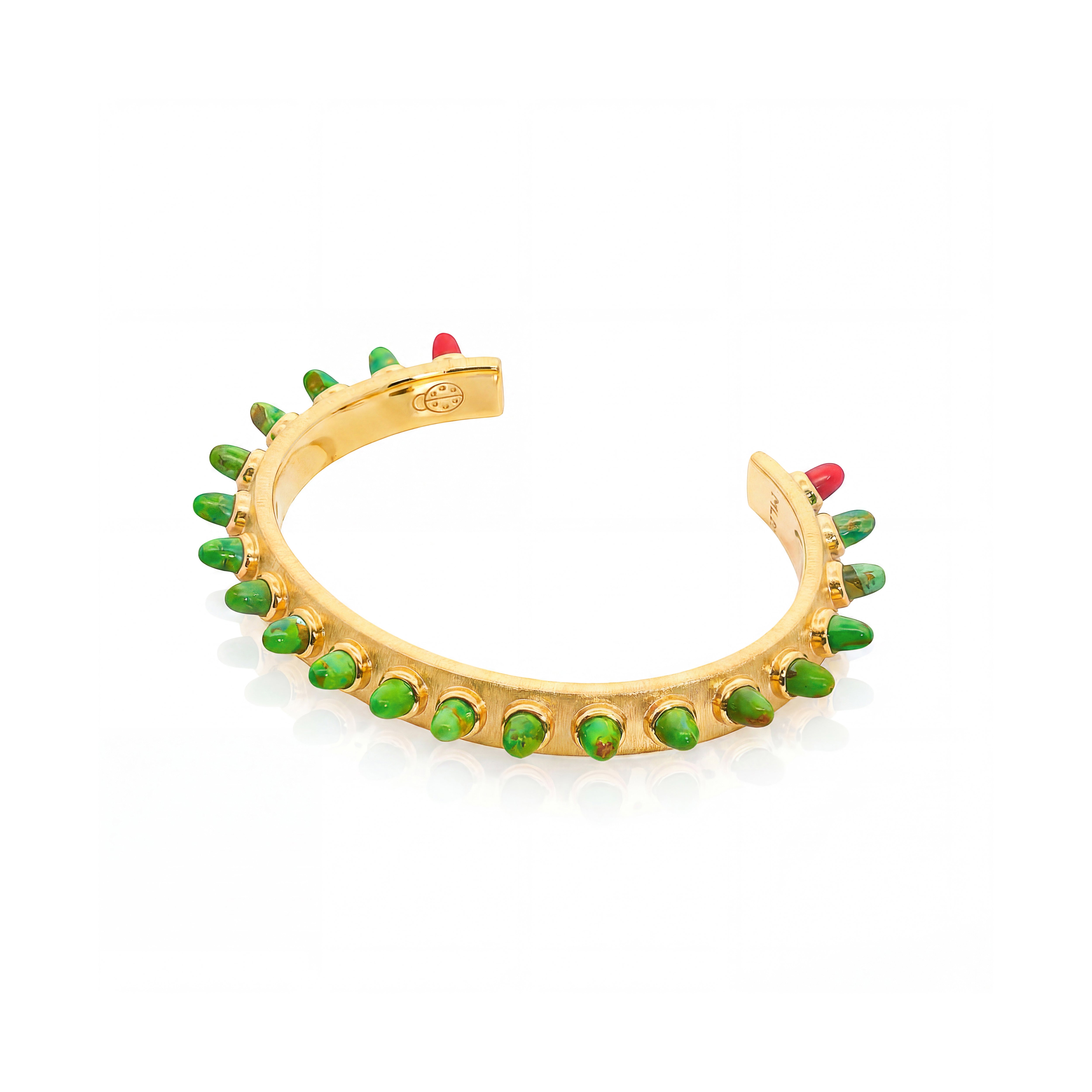 Lipstick Cuff Green