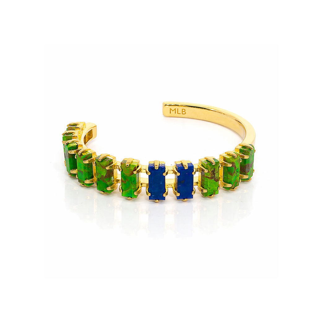 Vertebrae Cuff in Gold