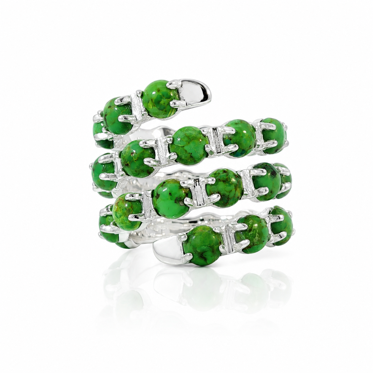 Helix Ring Silver