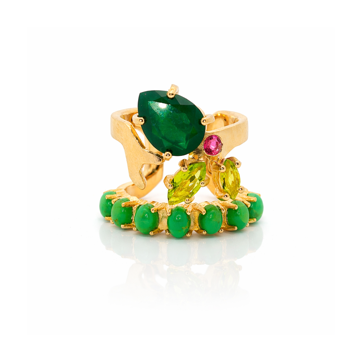 Cherry Ring Gold