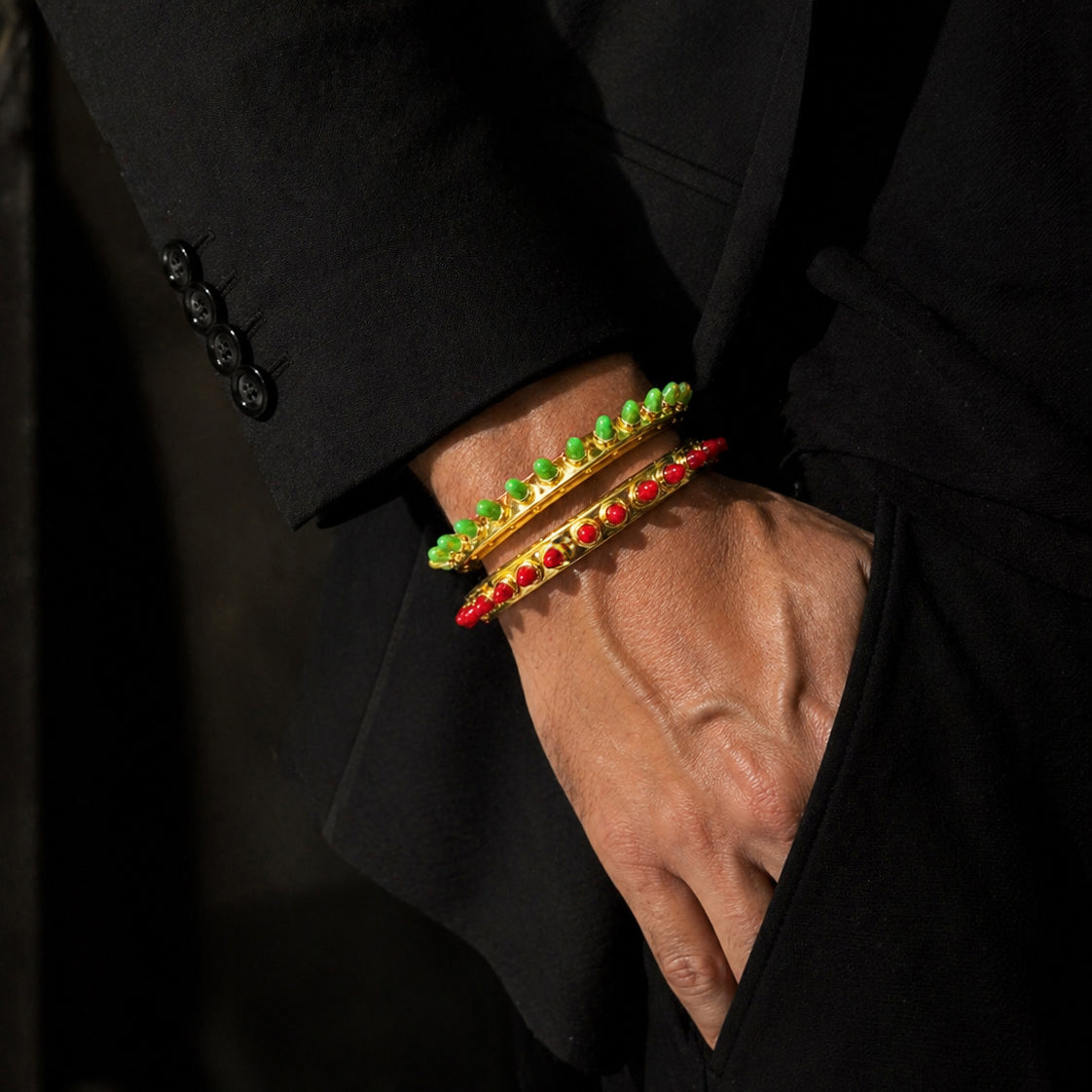 Lipstick Cuff in Red