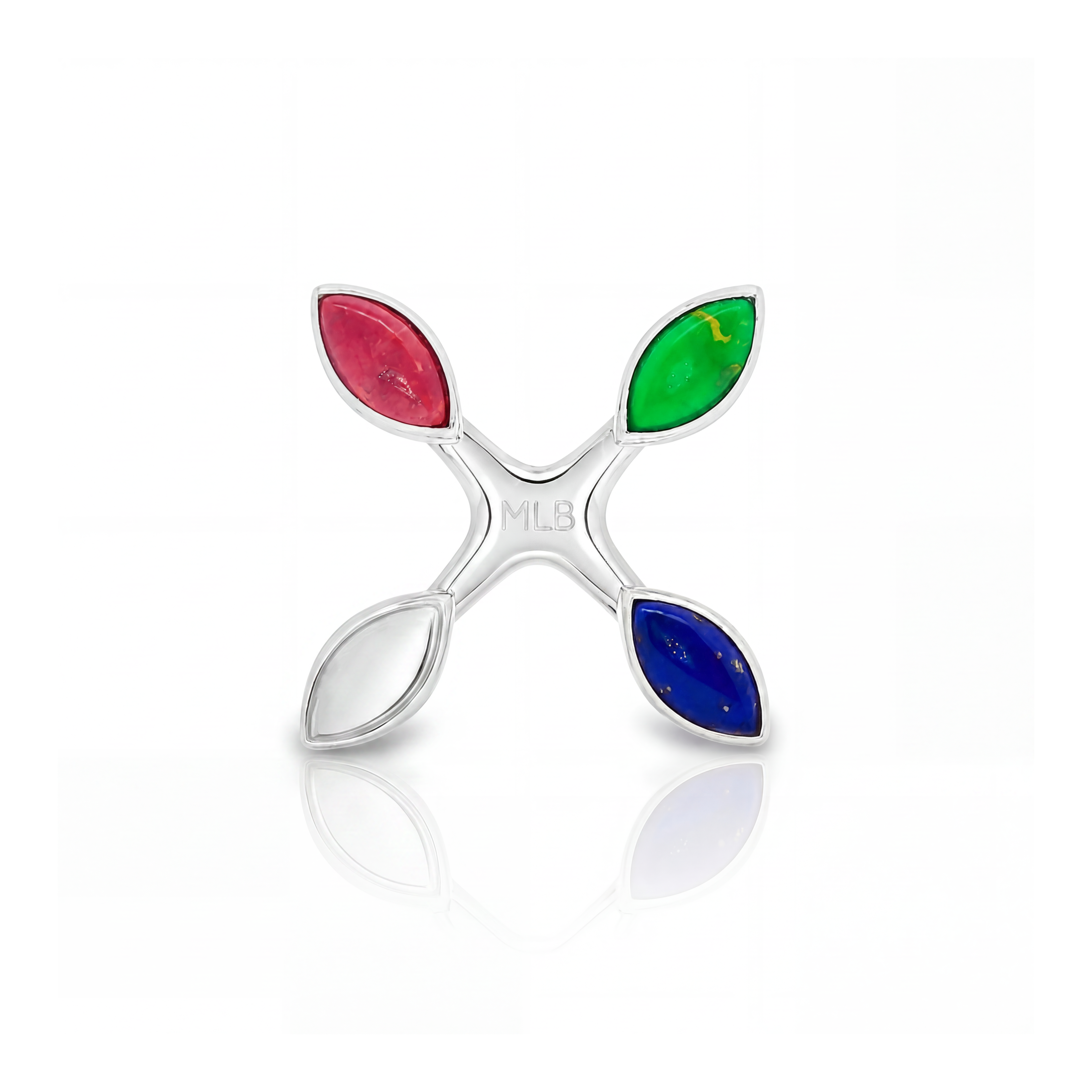 Lucky Clover Ring Silver
