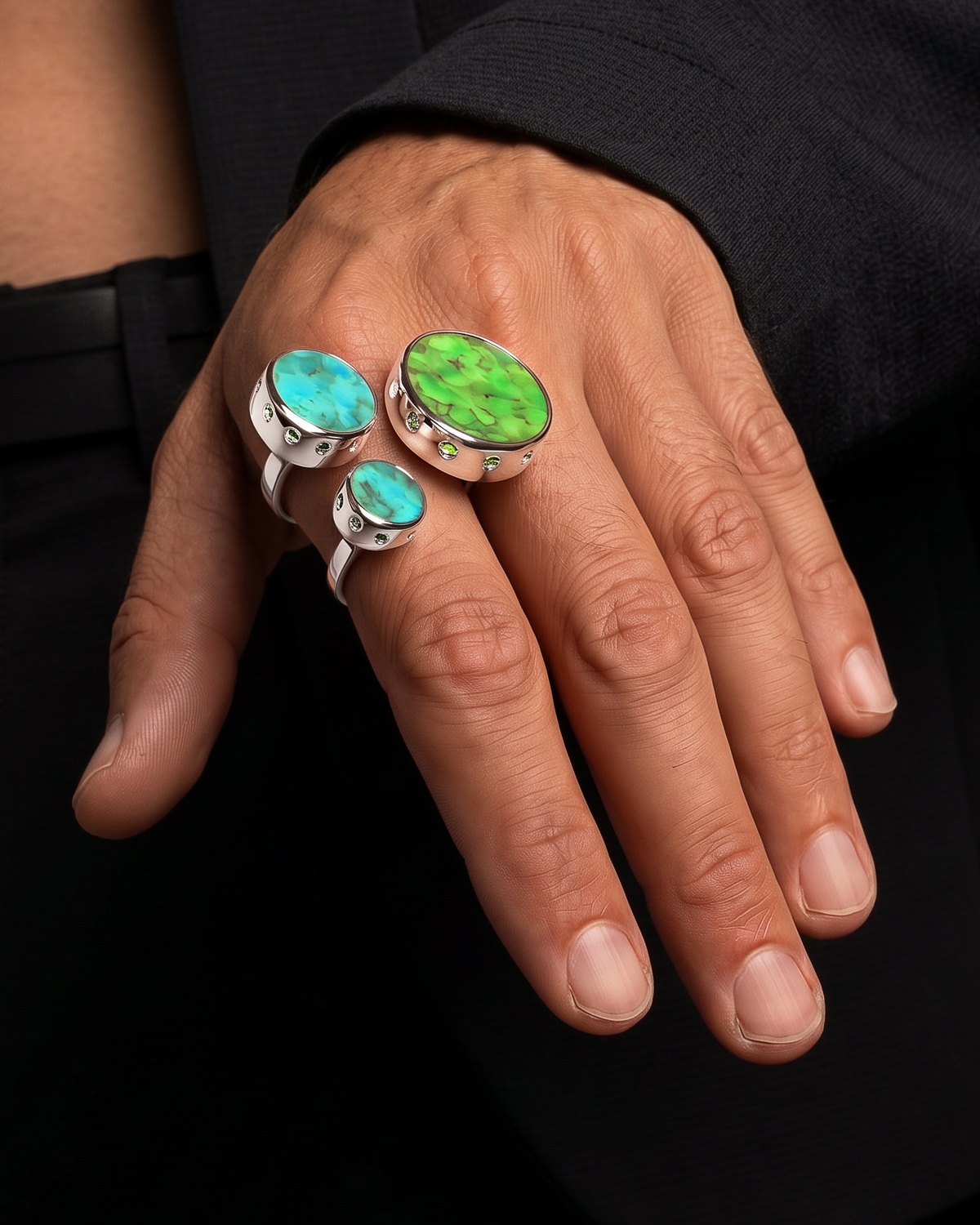 Trio Ring Silver