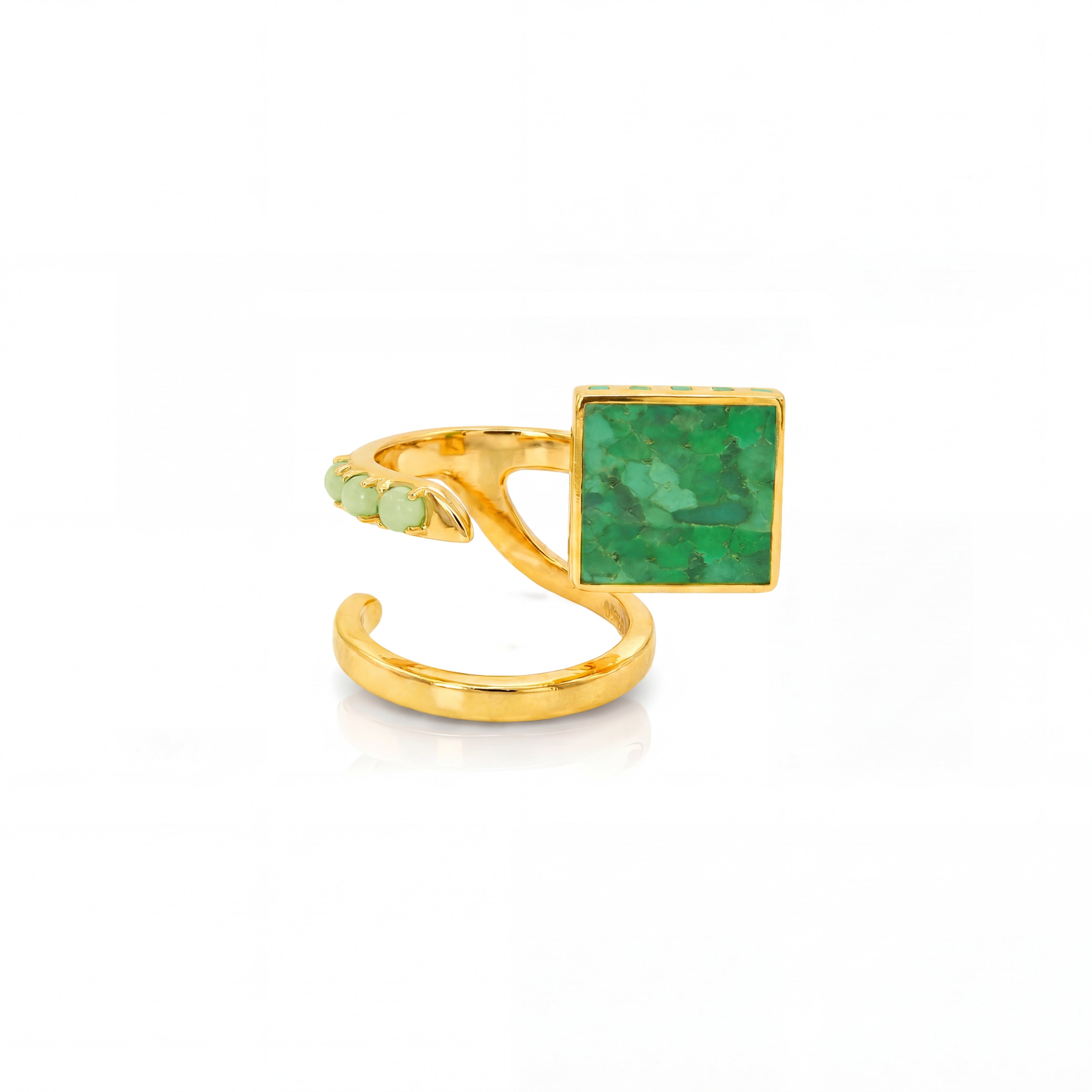 Petit Mondria Ring Gold