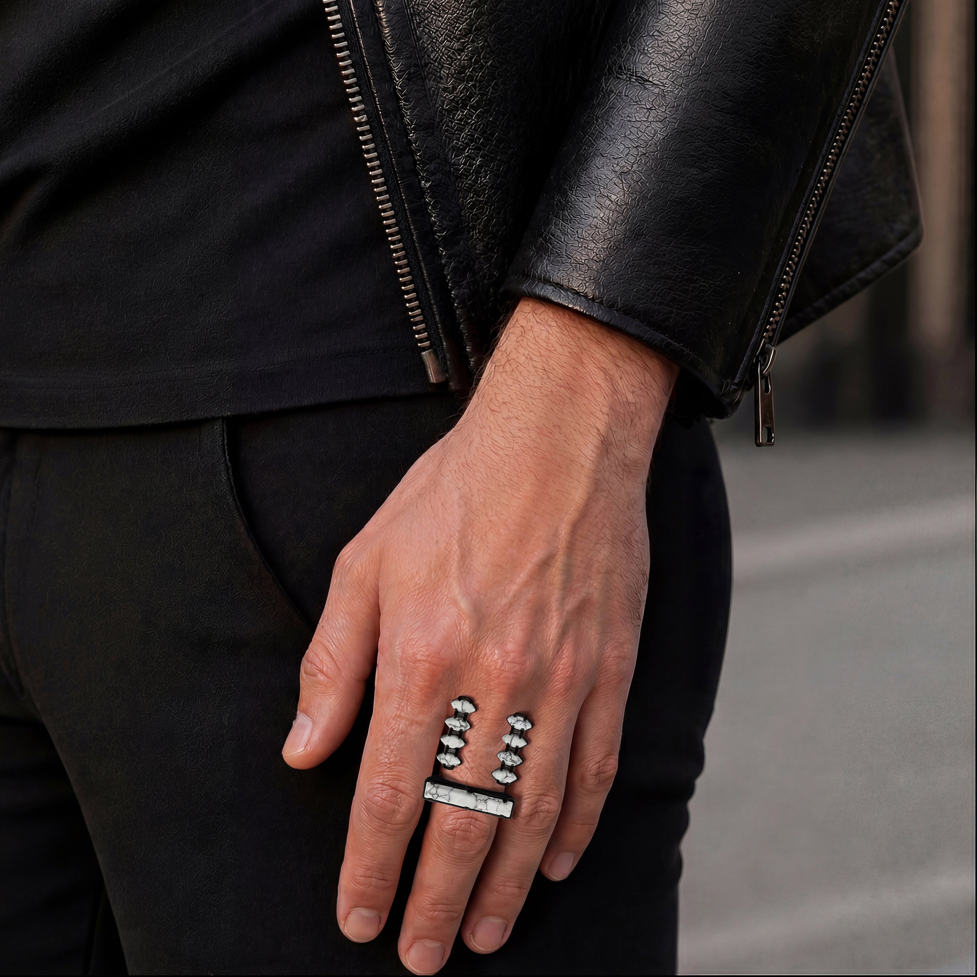 Vantos Ring Gunmetal